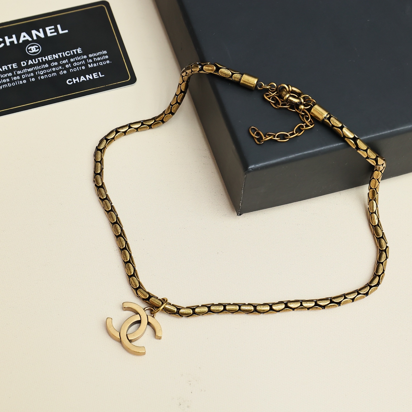 Chanel ChanlVintage系列双C项链