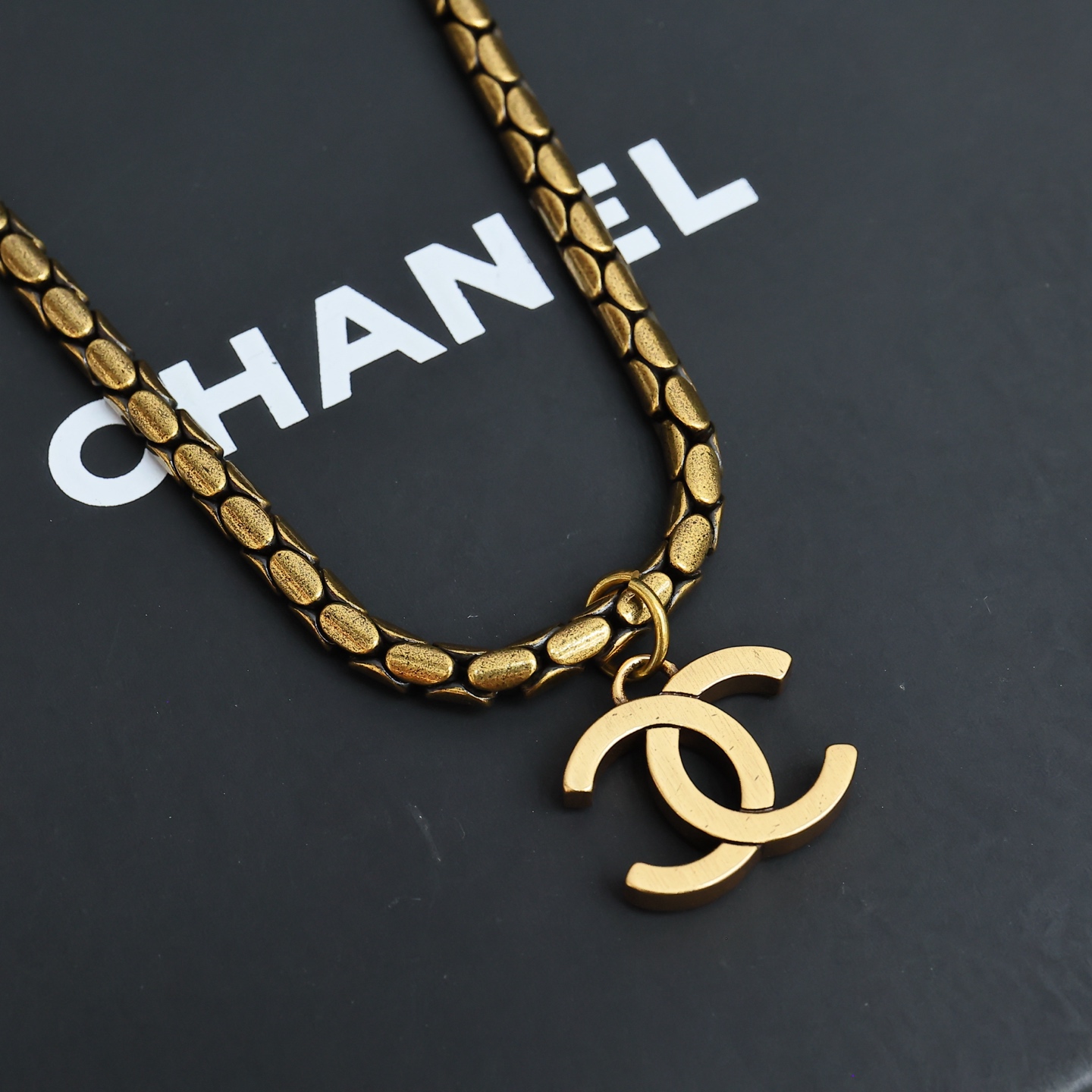 Chanel ChanlVintage系列双C项链