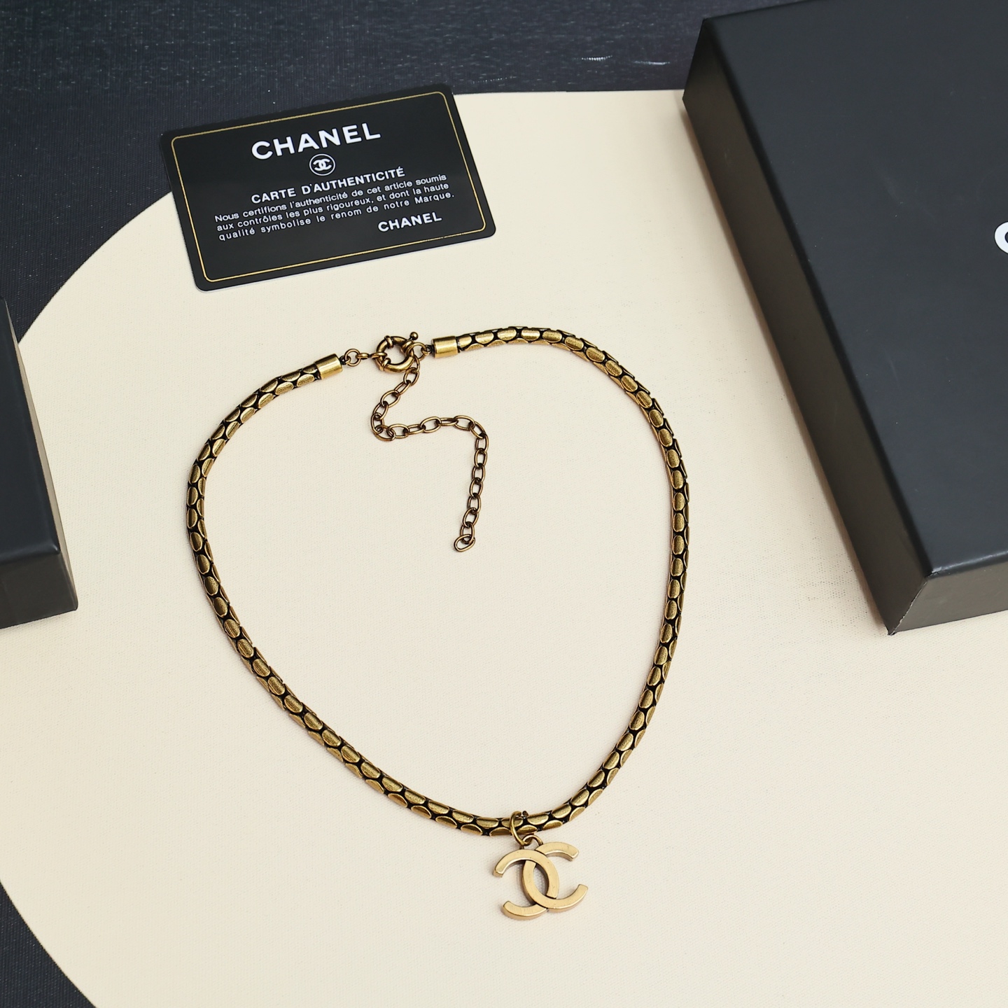 Chanel ChanlVintage系列双C项链