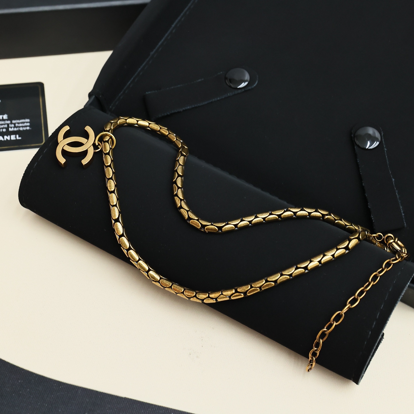 Chanel ChanlVintage系列双C项链