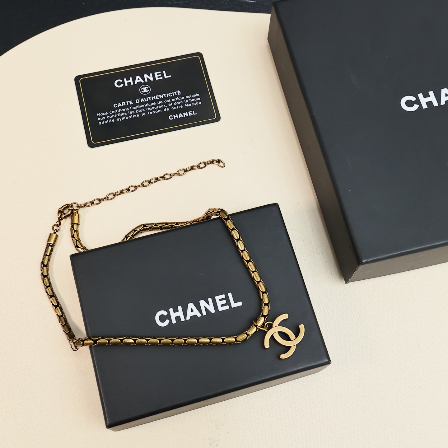 Chanel ChanlVintage系列双C项链