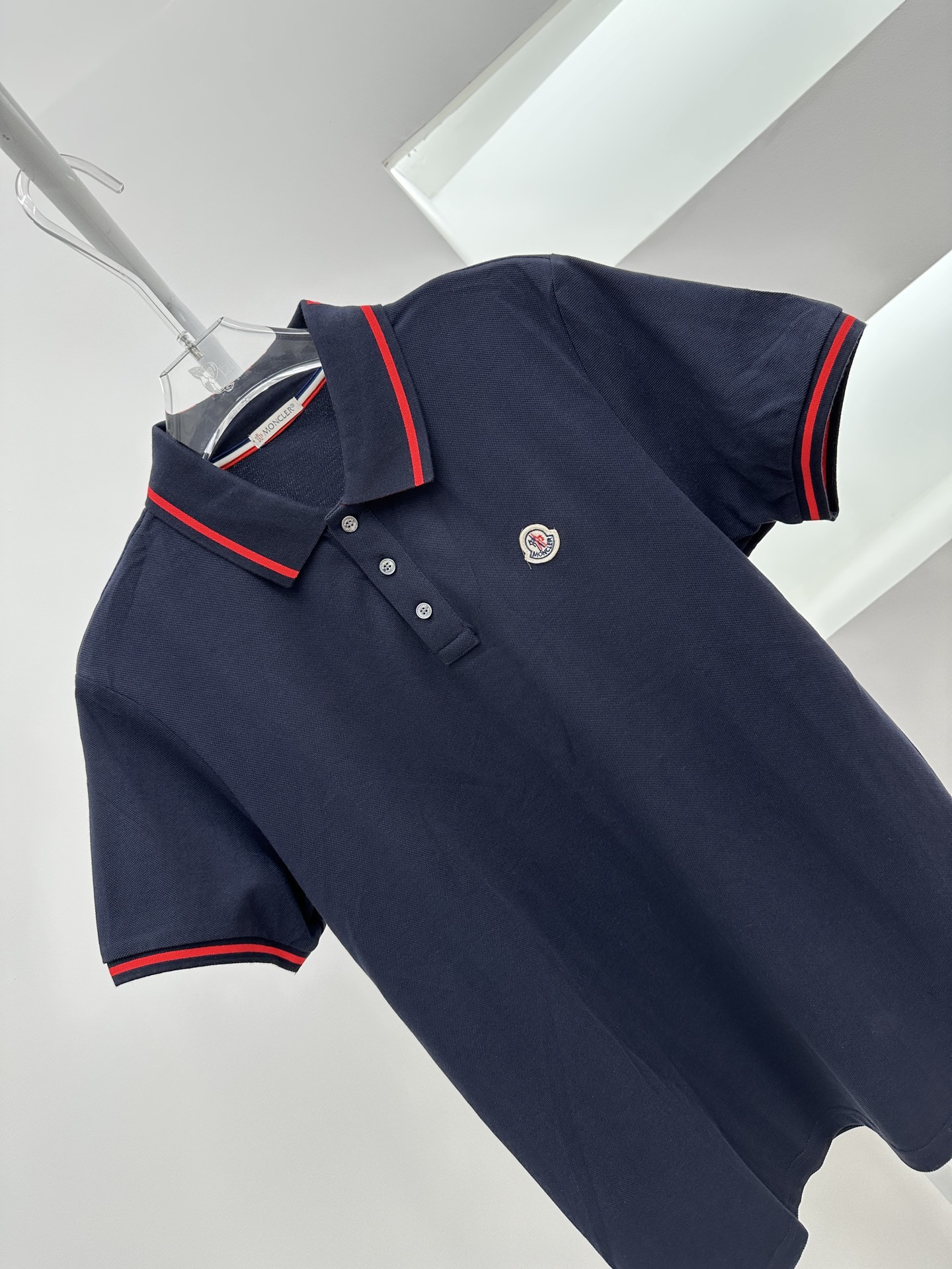 106 长期有货 原厂原单钢板系列(3)Moncler 蒙口新款logo翻领POLO衫
⚠️原厂70支单