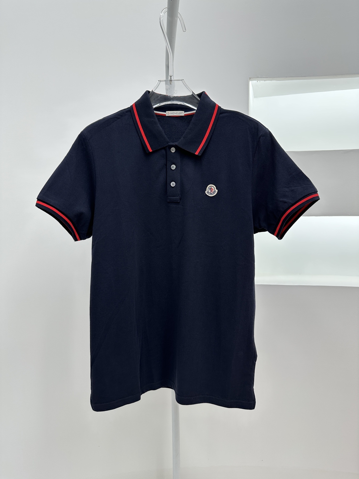 106 长期有货 原厂原单钢板系列(3)Moncler 蒙口新款logo翻领POLO衫
⚠️原厂70支单