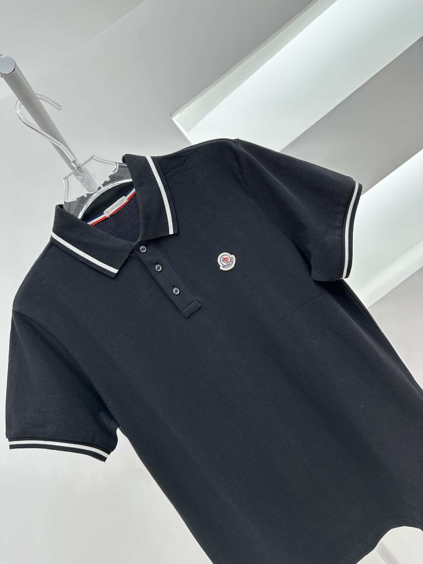 106 长期有货 原厂原单钢板系列(3)Moncler 蒙口新款logo翻领POLO衫
⚠️原厂70支单
