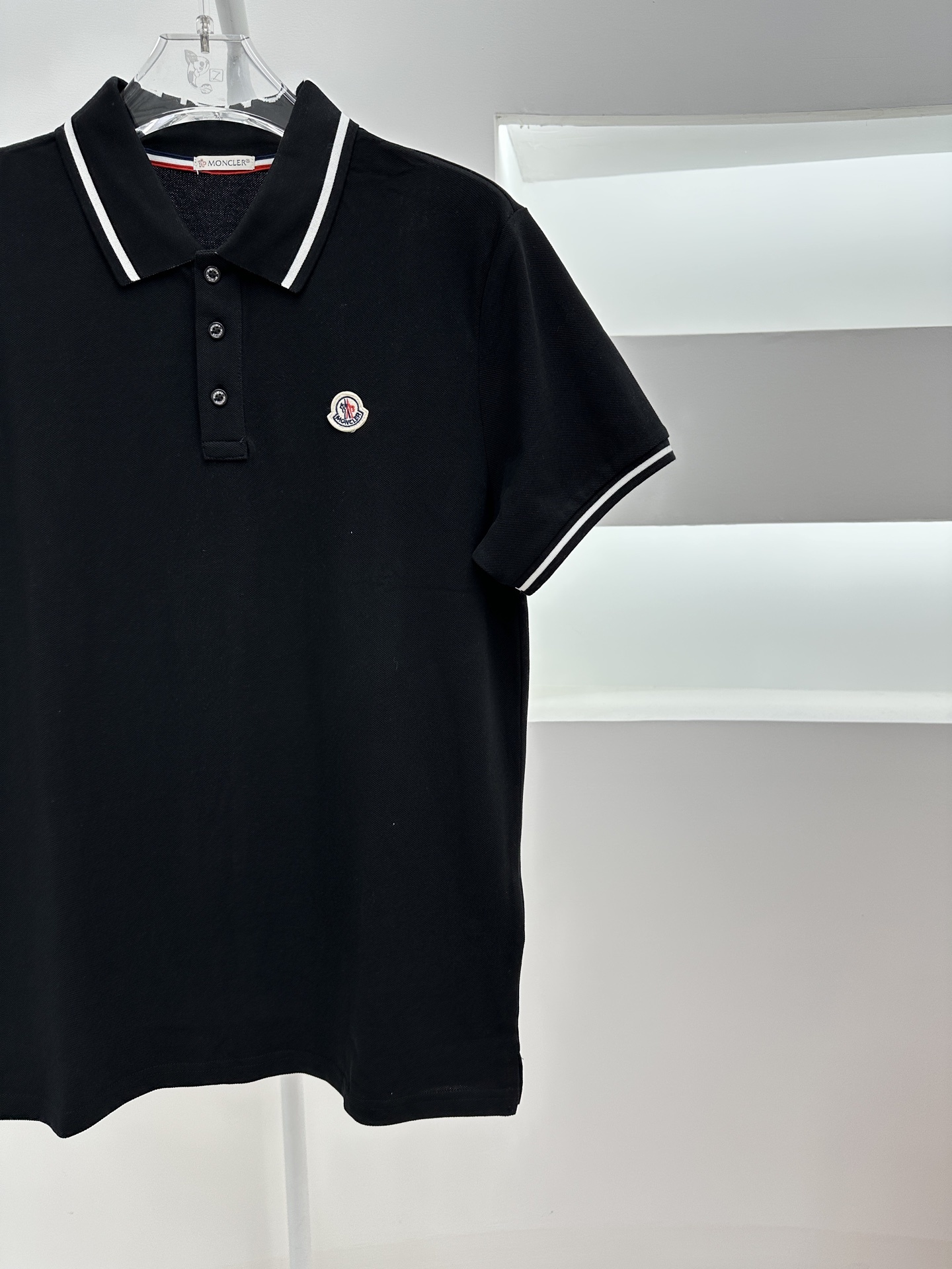 106 长期有货 原厂原单钢板系列(3)Moncler 蒙口新款logo翻领POLO衫
⚠️原厂70支单