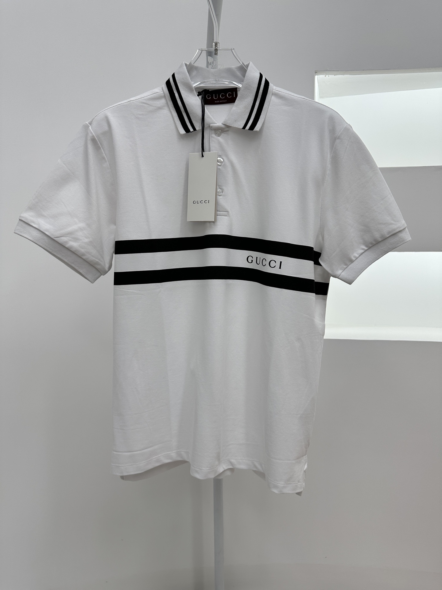 0406A春夏新款网眼珠地棉布撞色翻领短Tee,男女同款印花休闲短袖Polo衫!贸易公司渠道稀出,同步官