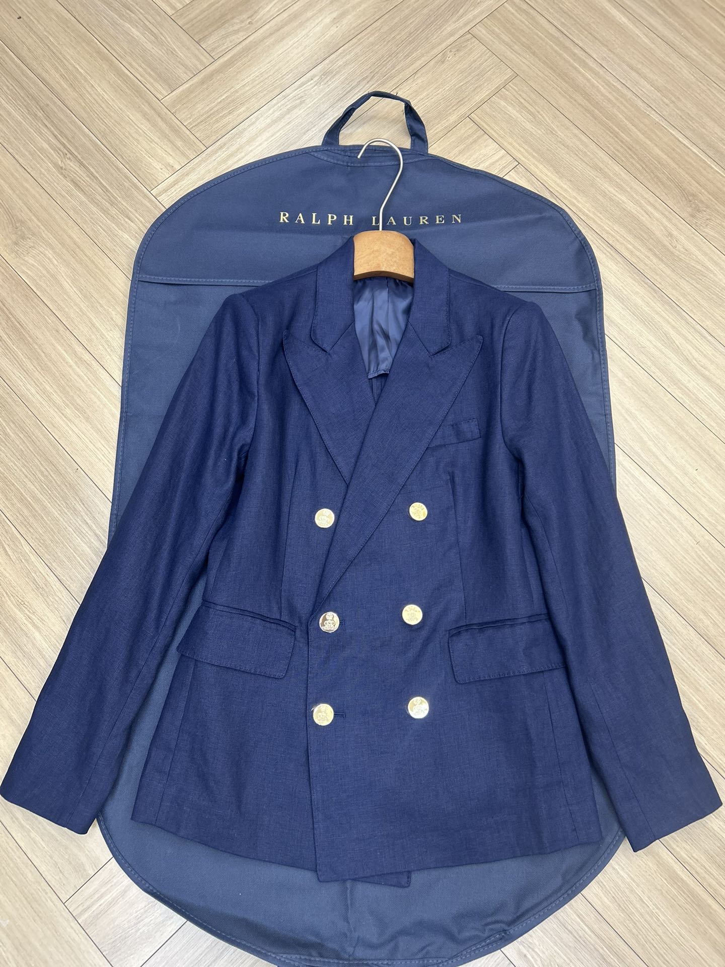 NO:797925,Arrived Ralph Lauren purple label double-breasted gun lapel blazer original custom-made navy size 2 4 6 ready for sale, jackets & coats, business suit,19860909到货 拉夫劳伦紫标双排扣枪驳领西装外套原版定制 藏青色 尺码2 4 6 现货发售,,jackets & coats,business suit,,Women's clothing