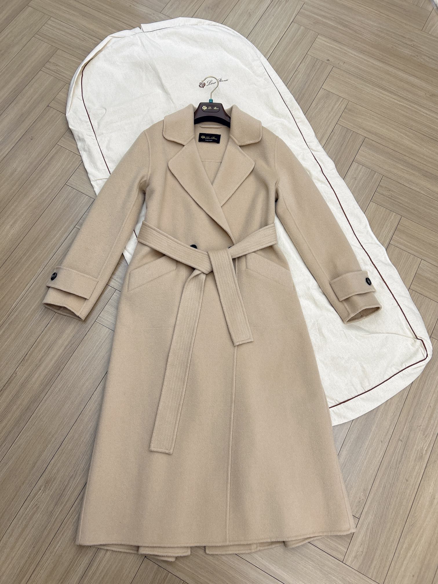 NO:713478,Year-end benefit LP autumn and winter cashmere wool coat size 36 38 40, loro piana,19860909年末福利 LP秋冬羊绒羊毛大衣 尺码36 38 40,,loro piana,,Women's clothing