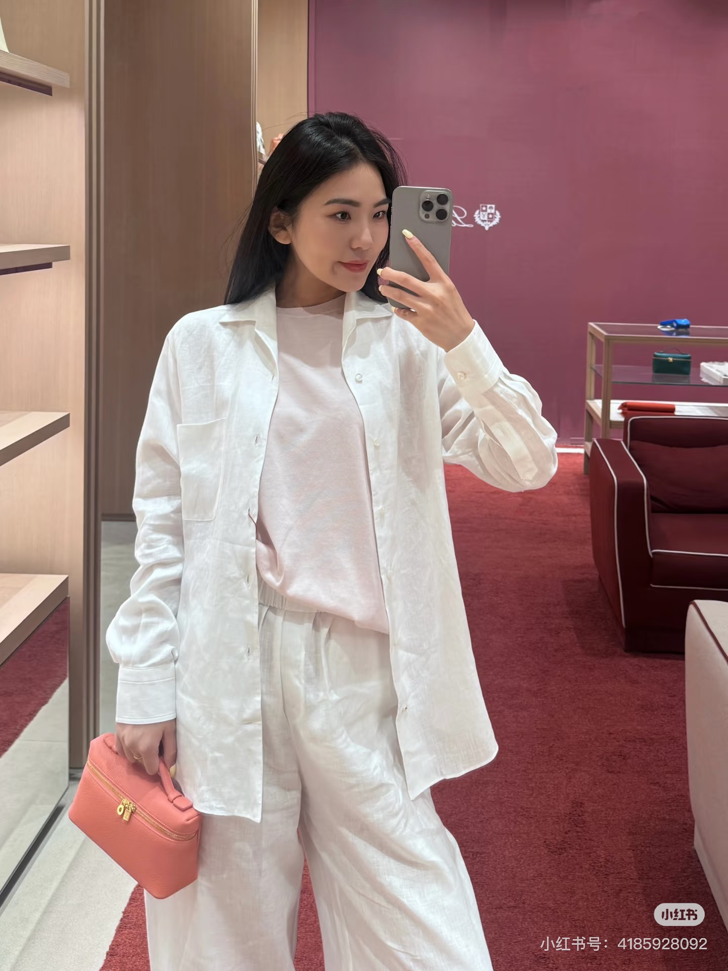 Loro Piana White Linen Set - Stylish and Comfortable Loungewear for Women 6 i1748938149887 4423 0 4