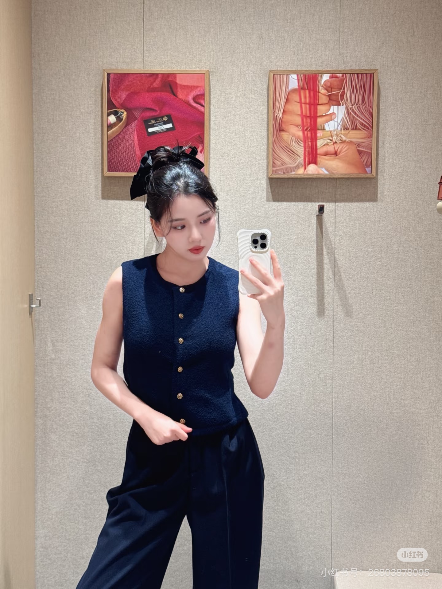 NO:505301,Reference for upper body Loro iana autumn and winter old money style vest size 36 38 40 spot sale, loro iana, alexander wang19860909上身参考 Loro iana秋冬老钱风 马甲 尺码36 38 40 现货发售,,loro piana,alexander wang,Women's clothing