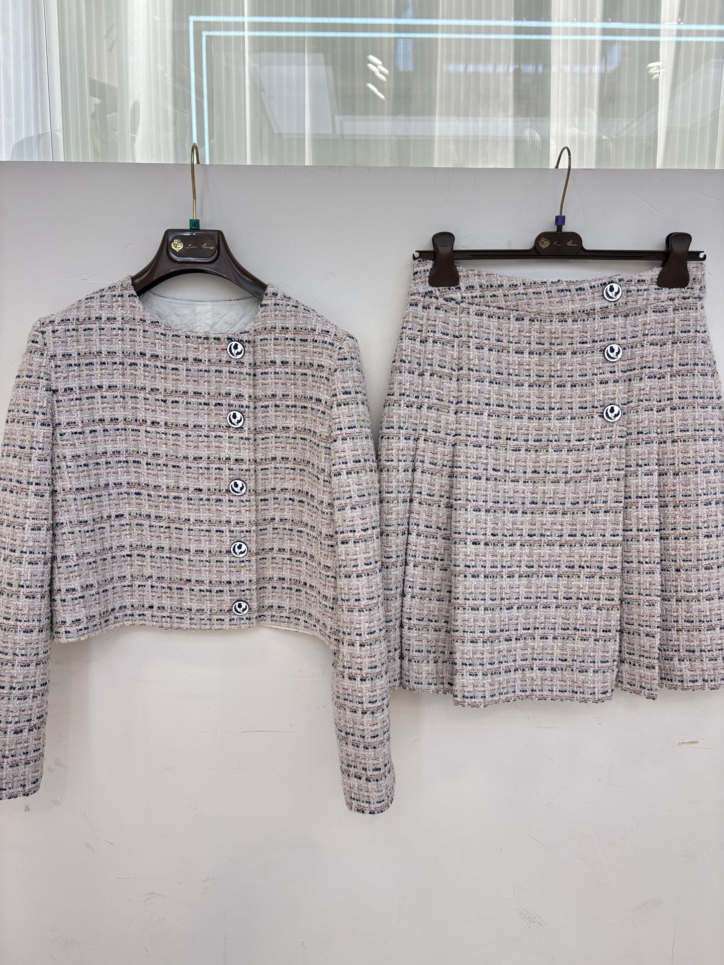 NO:503368,L autumn new style small fragrance style skirt, real photos of large goods, original custom size 36 38 40 on sale in stock, loro piana, skirts, alexander wang19860909L秋季新款气质小香风套裙 大货实拍细节图 原版定制 尺码36 38 40 现货发售,,loro piana,skirts,alexander wang,Women's clothing