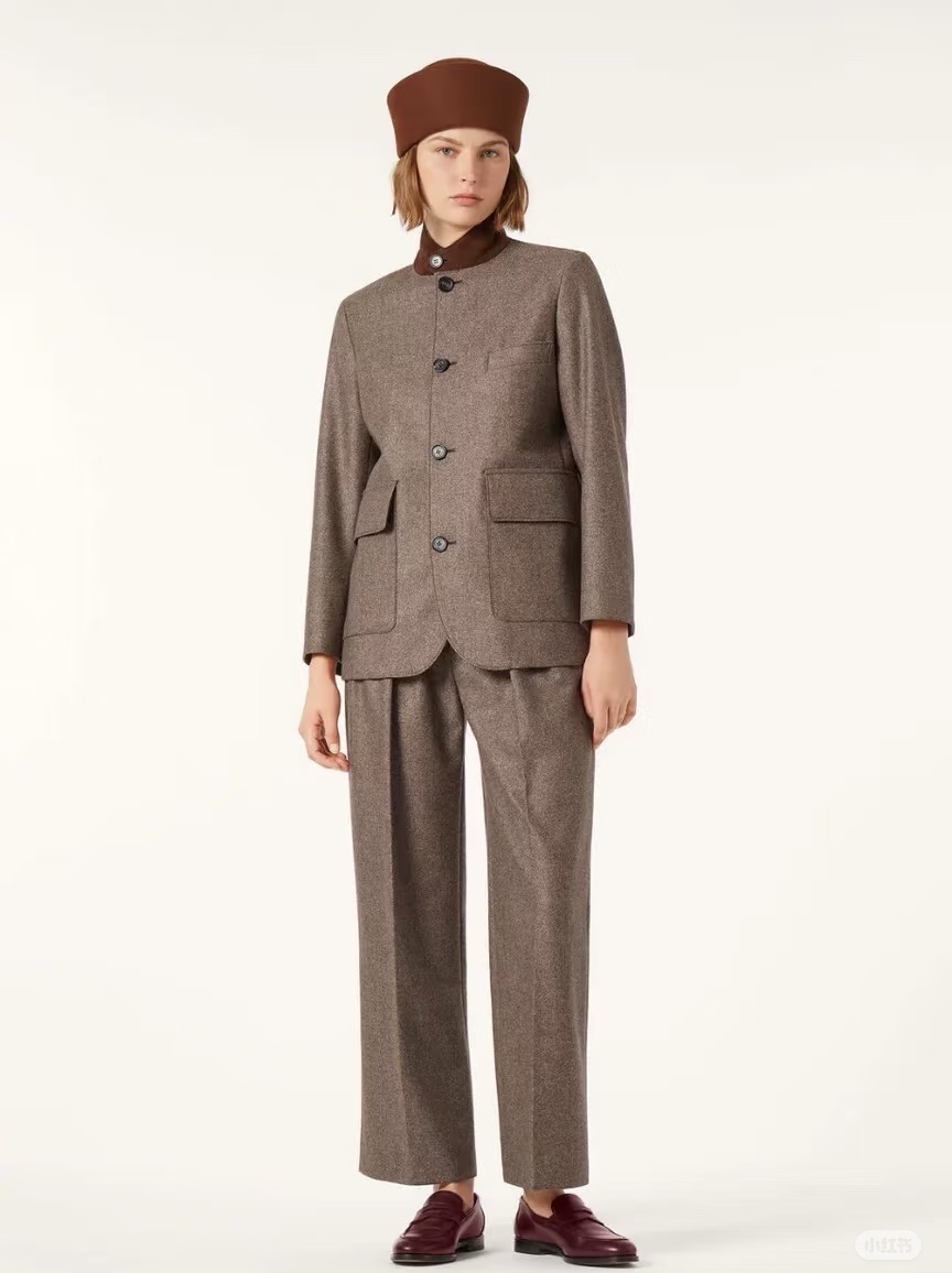 NO:609442,L new wool suit 36 ​​38 40 in stock yb consistent material authentic picture 7 8 9 material market currency pure cashmere soft snap does not have the texture of the original, loro piana, alexander wang19860909L新品羊毛套装 36 38 40 现货  yb一致材质 正品图7 8 9 材质 市场通货纯羊绒软啪啪的是没有原版的质感,,loro piana,alexander wang,Women's clothing