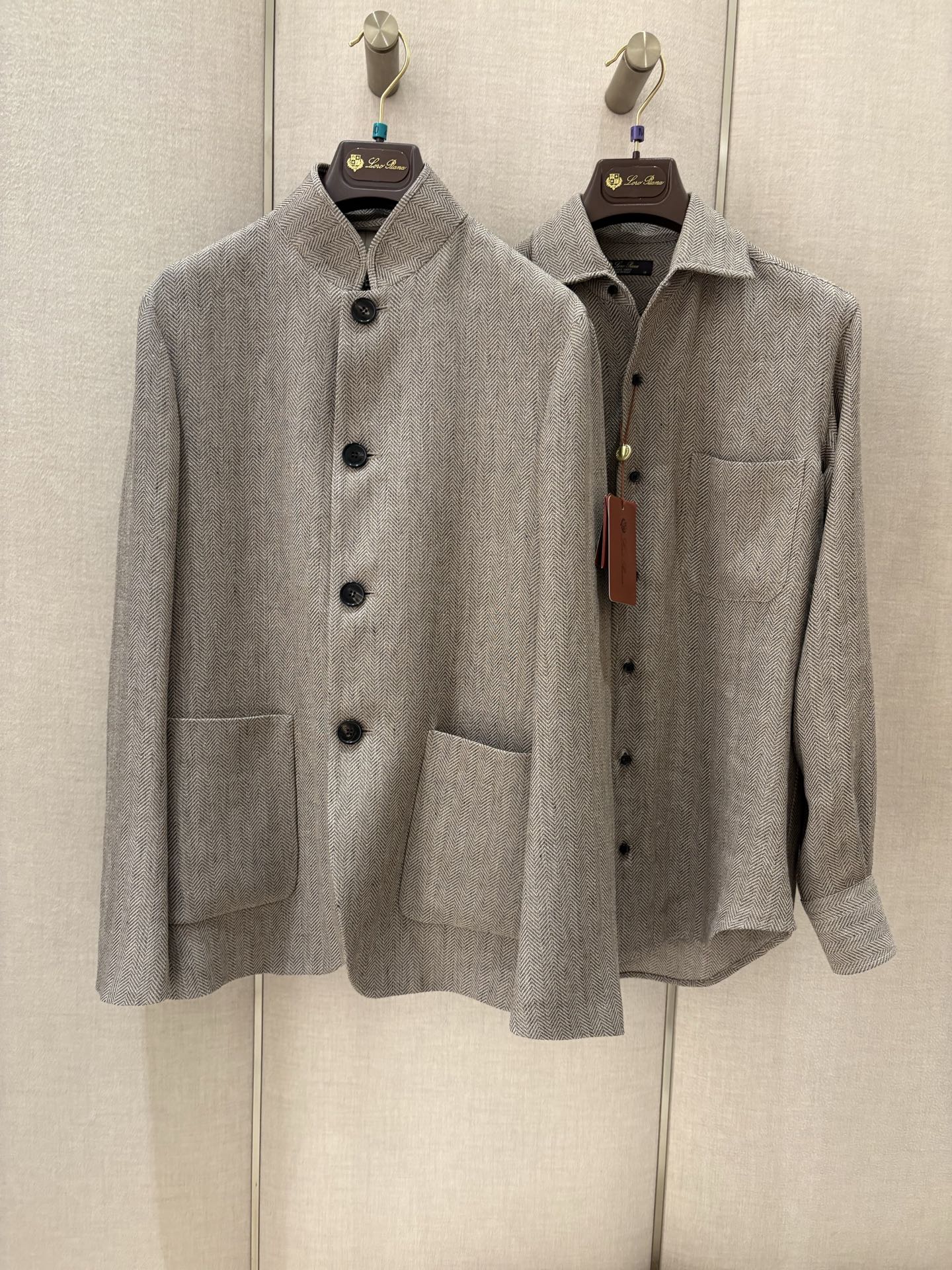 NO:575947,L cabinet new style herringbone collar jacket original custom size 36 38 40 ready for sale, loro piana, jackets & coats, alexander wang19860909L柜柜新款 人字纹中山领外套 原版订制 尺码36 38 40 现货发售,,loro piana,jackets & coats,alexander wang,Women's clothing