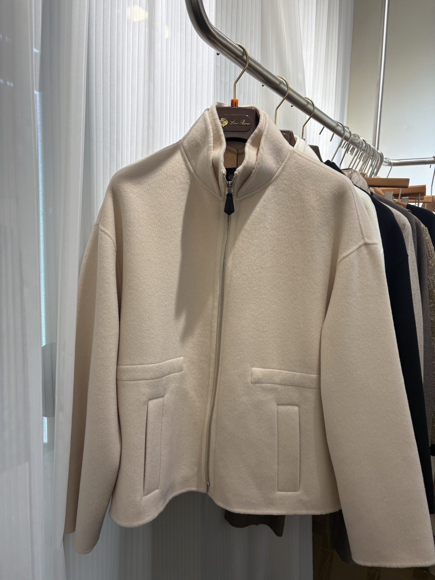 NO:625346,L new cashmere jacket apricot 36 38 40 ready stock, loro piana,jackets & coats,alexander wang19860909L新款羊绒外套 杏色36 38 40 现货,,loro piana,jackets & coats,alexander wang,Women's clothing