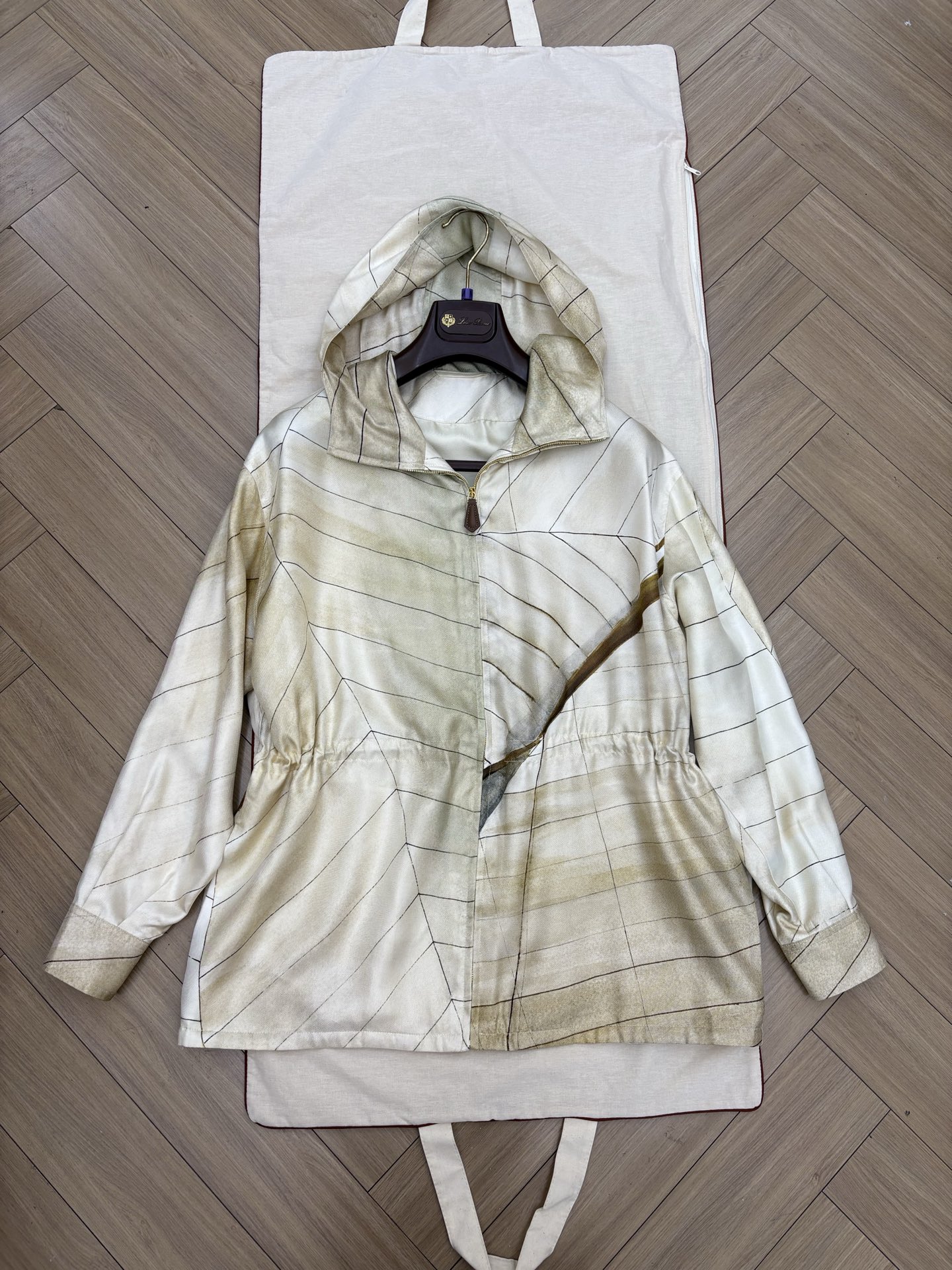 NO:807883,19860909新品到货 Loroiana 新款双层真丝夹克 尺码36 38 40 现货发售,,loro piana,jackets & coats,real silk,,Women's clothing