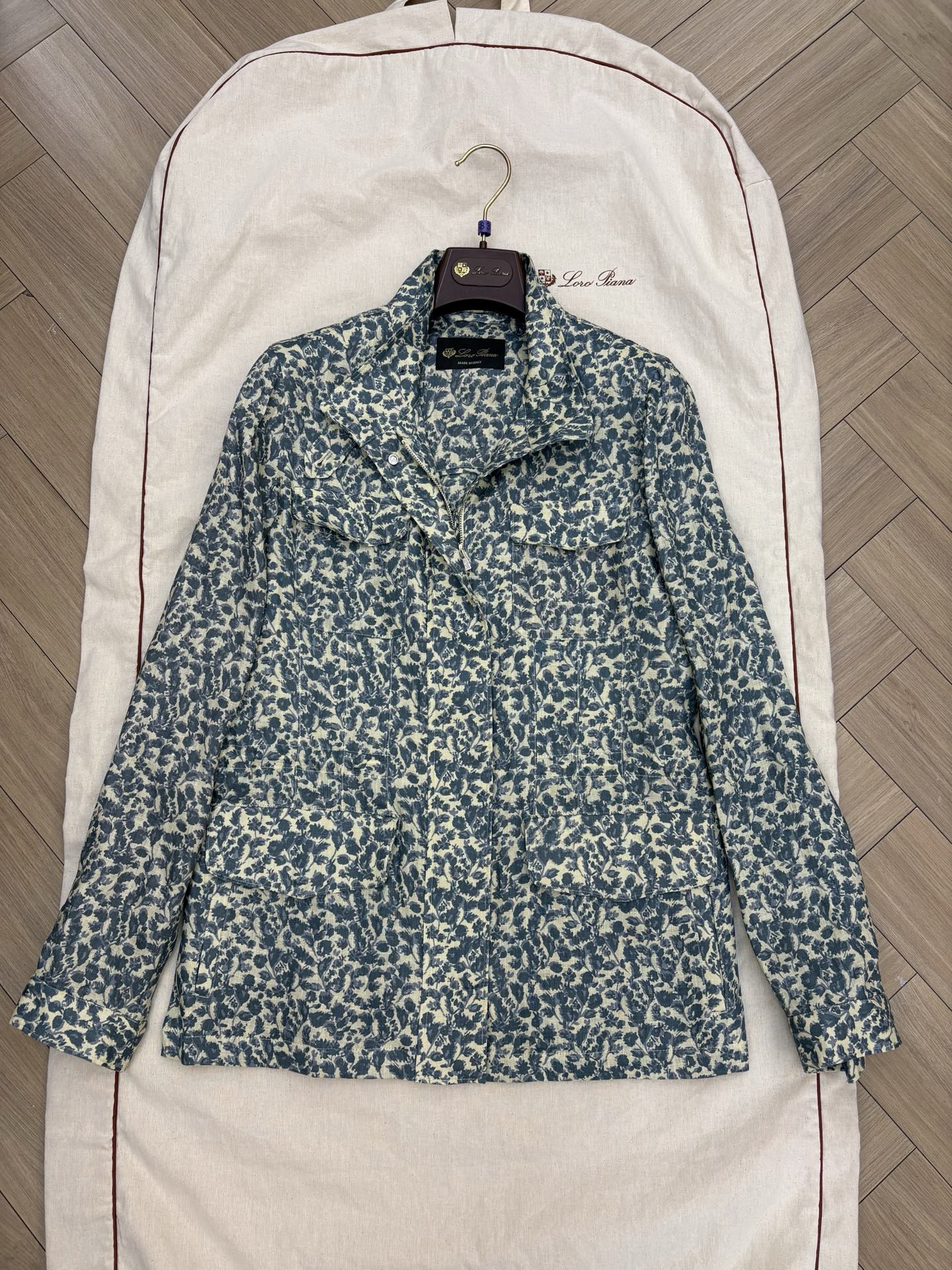 NO:876214,New ready-made Loro iana new floral linen jacket sizes 36 38 40 shipped, loro piana, jackets & coats,19860909新款现货发 Loro iana新款 碎花亚麻外套 尺码36 38 40出货,,loro piana,jackets & coats,,Women's clothing