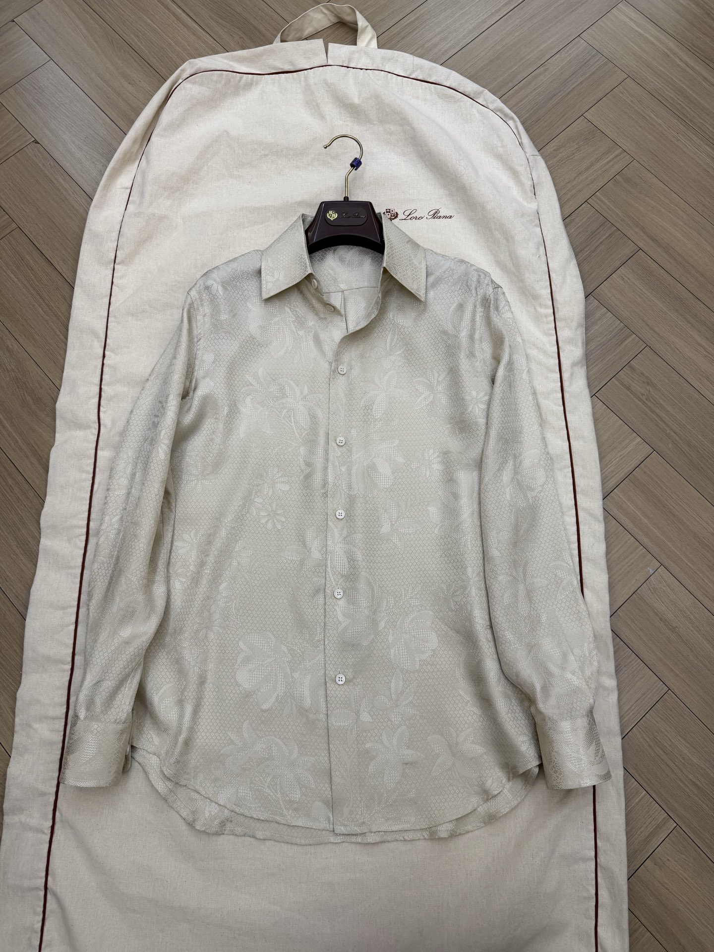 NO:889693,Loro iana new silk jacquard shirt original custom size 36 38 40 ready for sale, loro piana, real silk,19860909Loro iana新款真丝提花衬衣 原版定制 尺码36 38 40现货发售,,loro piana,real silk,,Women's clothing