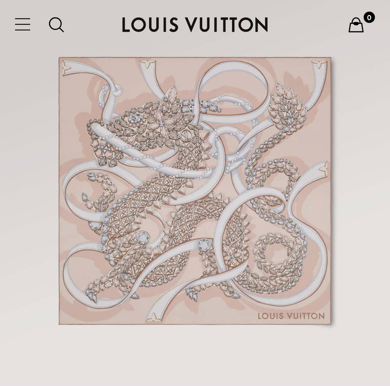 Louis Vuitton Scarf LV Circle