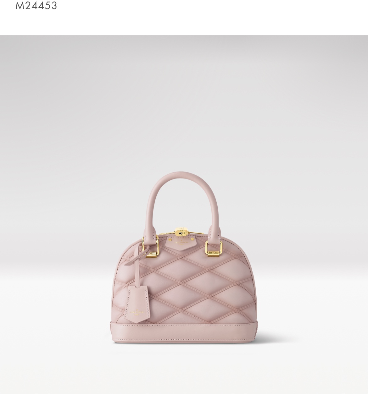 Louis Vuitton LV Alma BB Bags Handbags Pink Sheepskin M24453