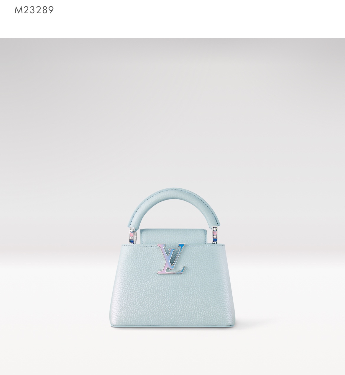 Louis Vuitton [Capushine Mini Handbag] M48865 23289 Haze Blue