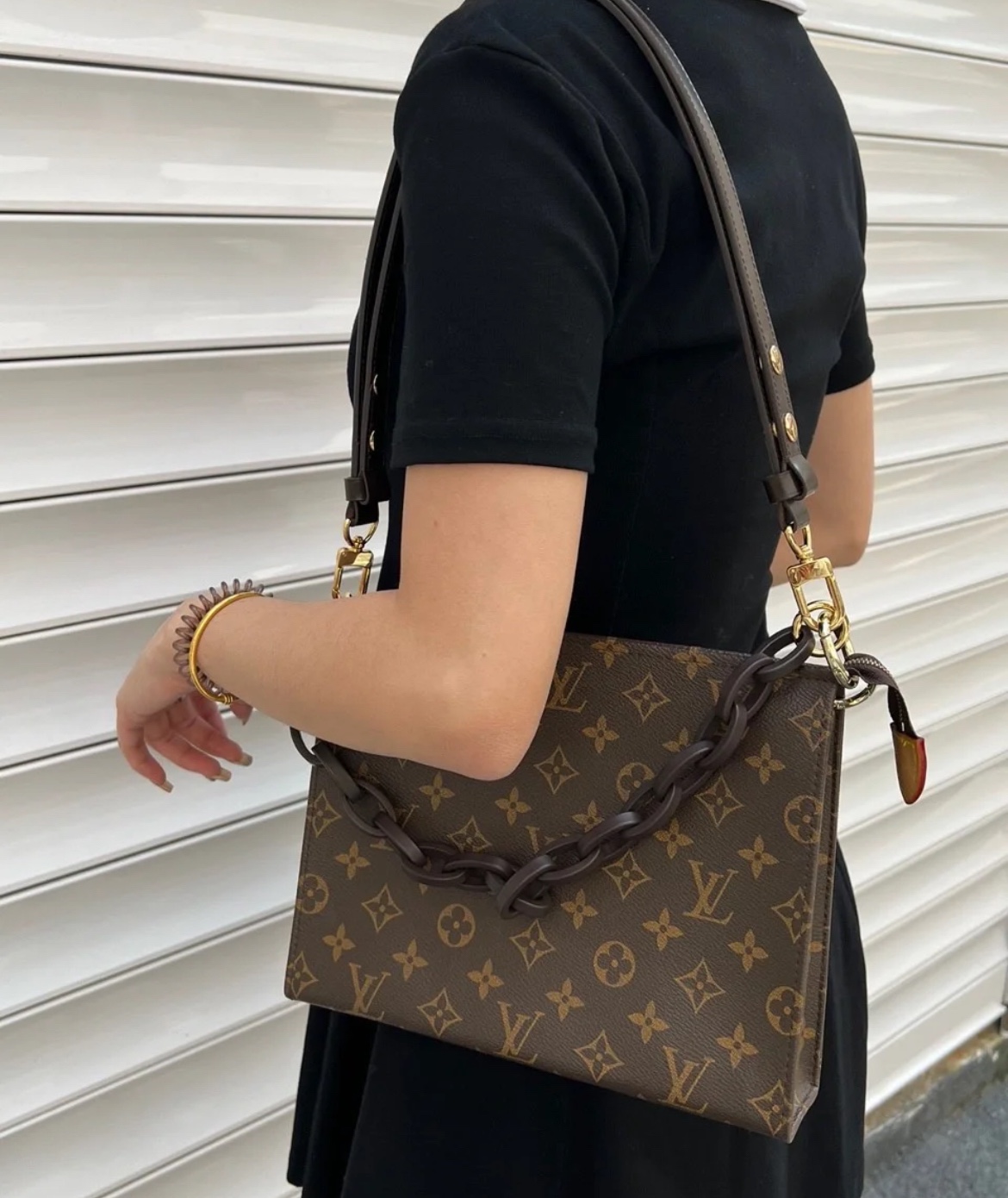 24 The first release is so hot [Pochette Voyage clutch bag] M47542 presbyopia (shoulder strap style) upgraded version