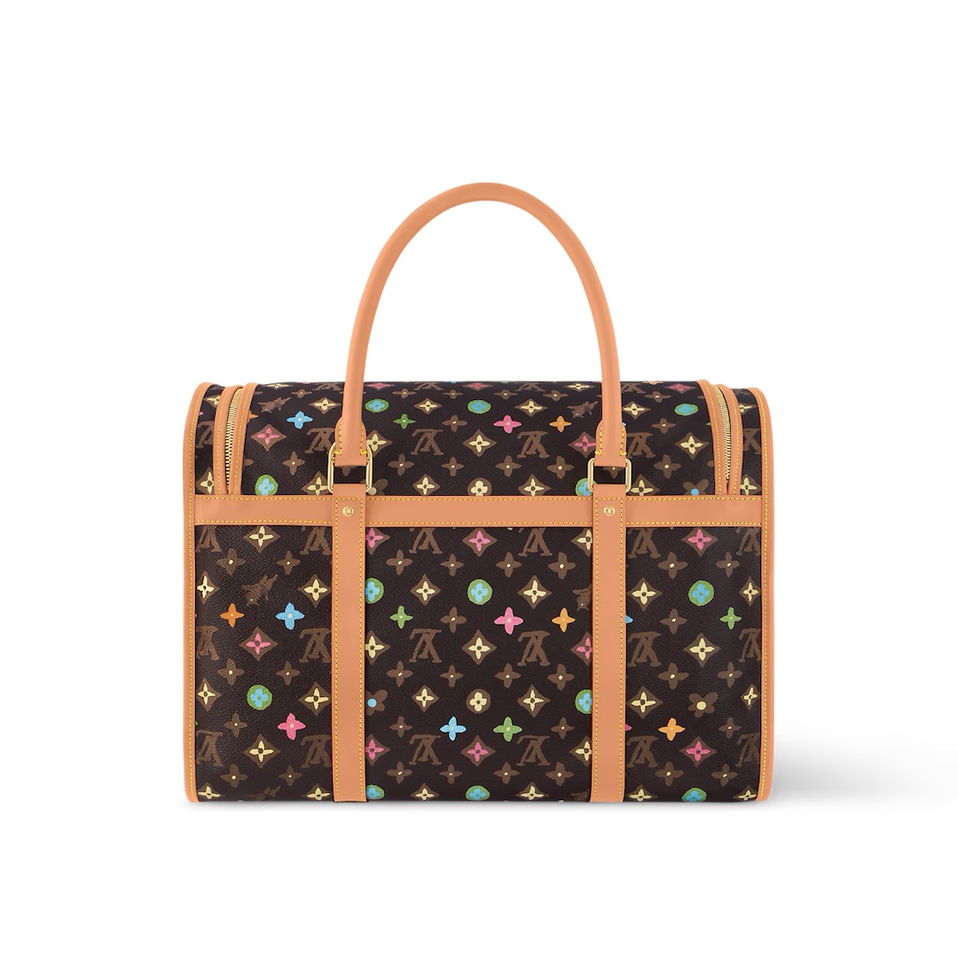 Louis Vuitton [Dog bag pet box] M47066 brown color (Tyler co-branded) reference picture