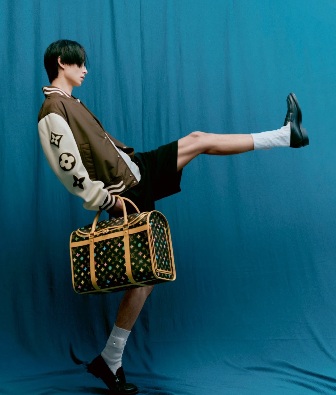 Louis Vuitton [Dog bag pet box] M47066 brown color (Tyler co-branded) is so beautiful