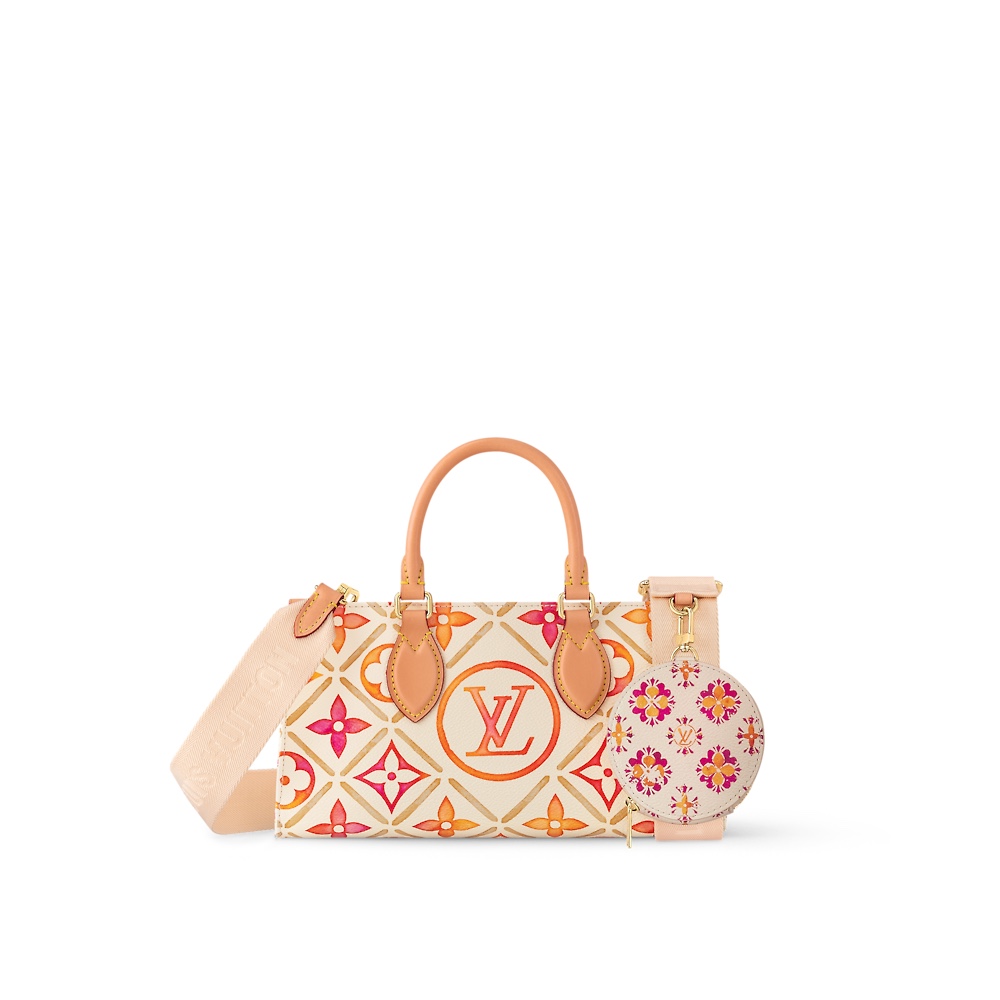 Wat 1: 1 replica
 Louis Vuitton LV Onthego Tassen handtassen Rood Zomercollectie M25318