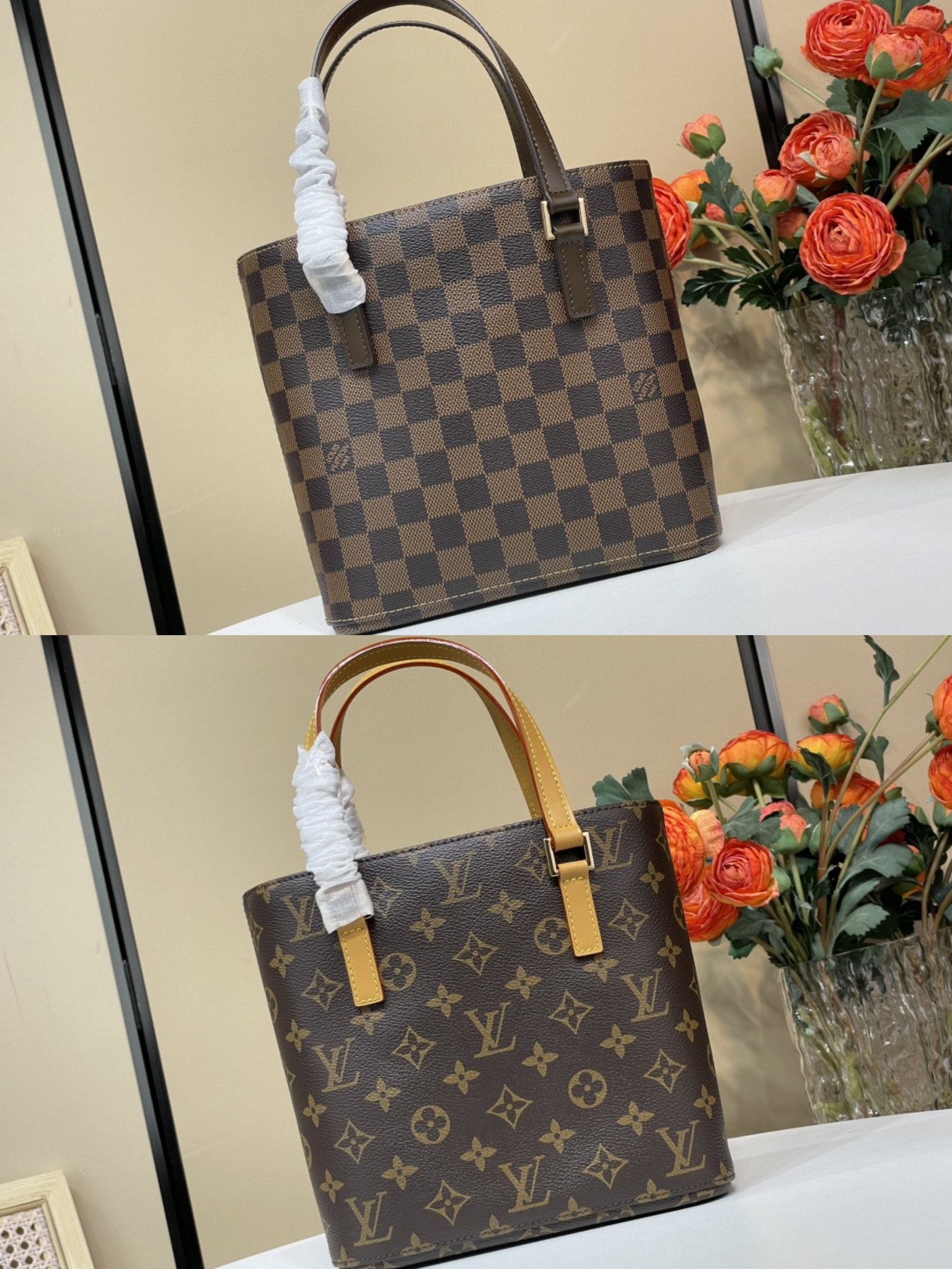 【中古包薇薇安】M51172 老花 咖啡格 集合图