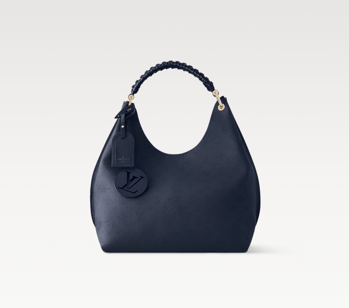 【Carmel Hobo 手袋】M5 LSQLxLBGF 1 BLExLBA 新蓝色（冲孔）参考图