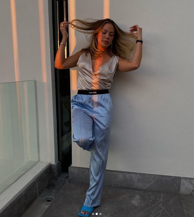 ♥️TF定制字母腰头长裤！SML