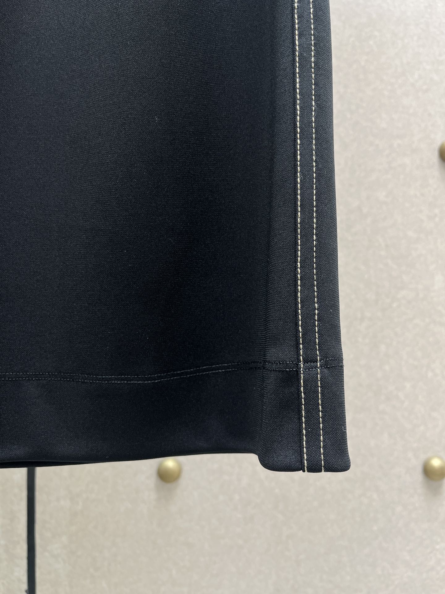 ♥️毛须边撞色拼接牛仔裤！棉 SML