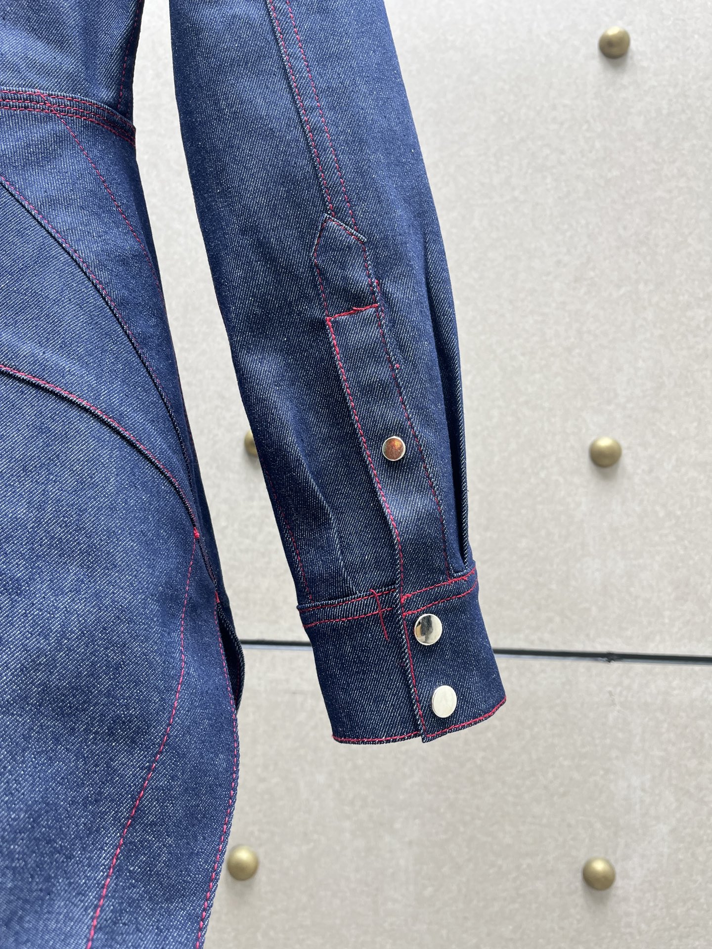 ♥️alai*修身收腰牛仔上衣！棉 SML