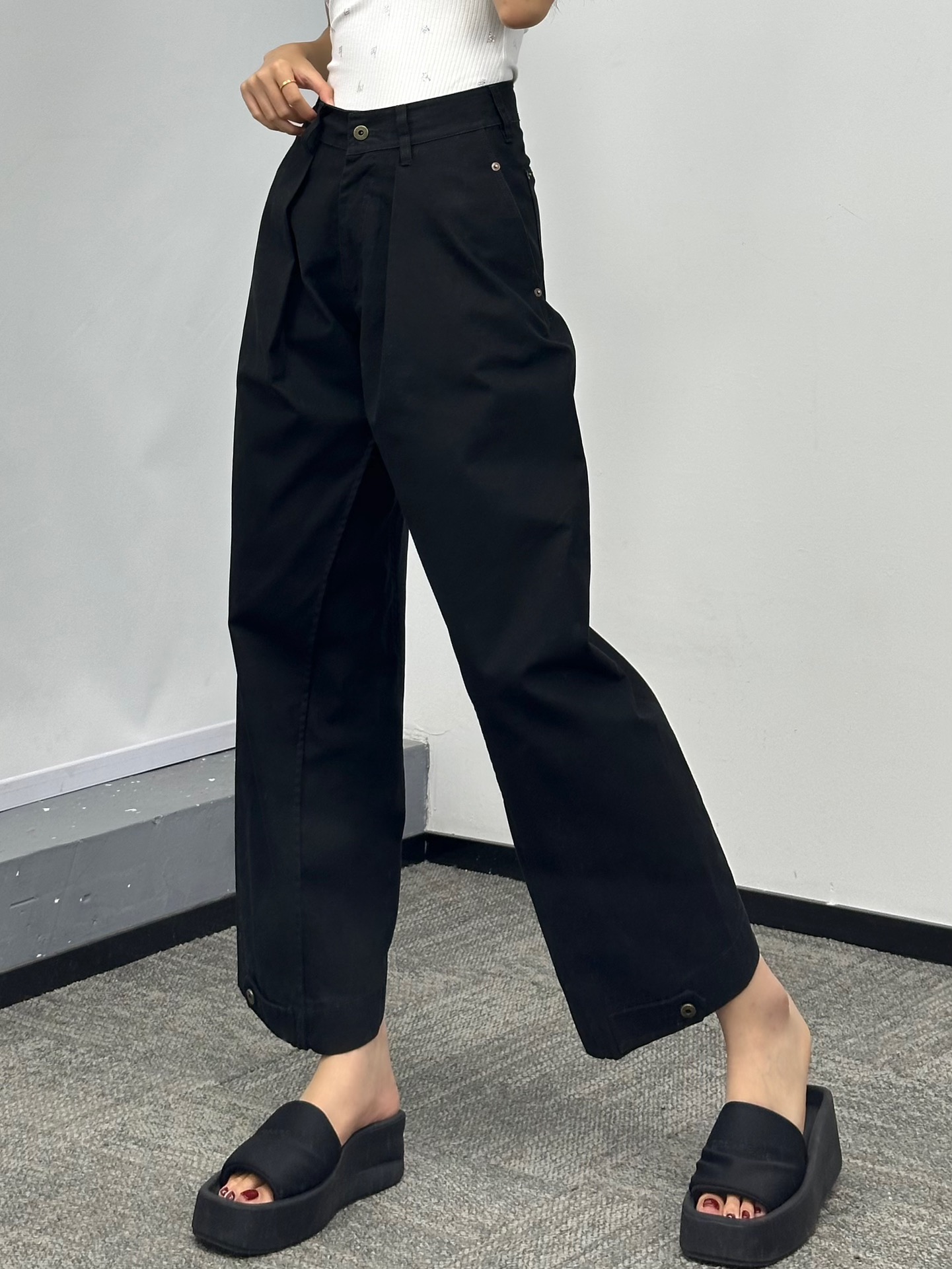 ♥️洗水萝卜工装裤！棉 两色 SML