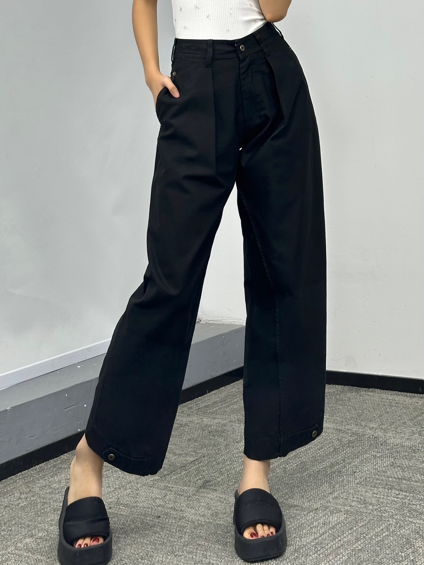 ♥️洗水萝卜工装裤！棉 两色 SML