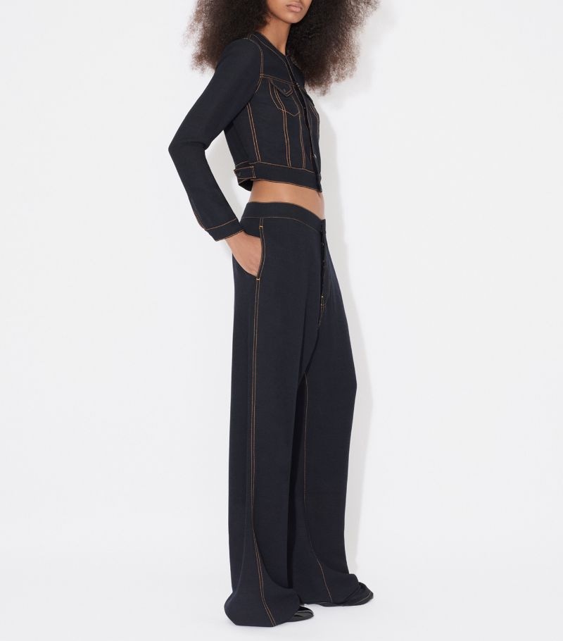 ♥️alai*早秋牛仔走线上衣！SML