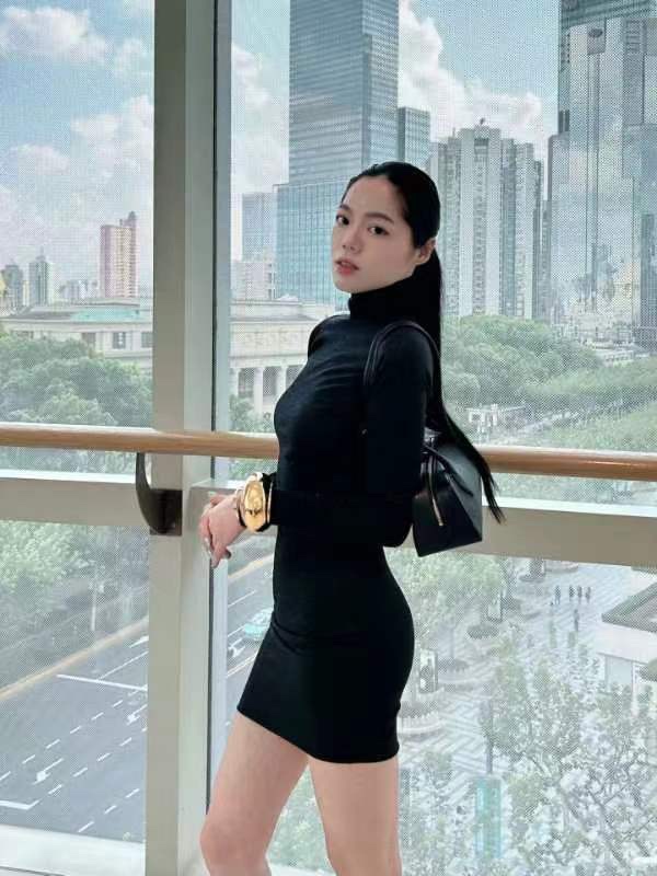♥️alai*秀款精纺超细羊毛针织连衣裙！100%杨子羊毛，SML 