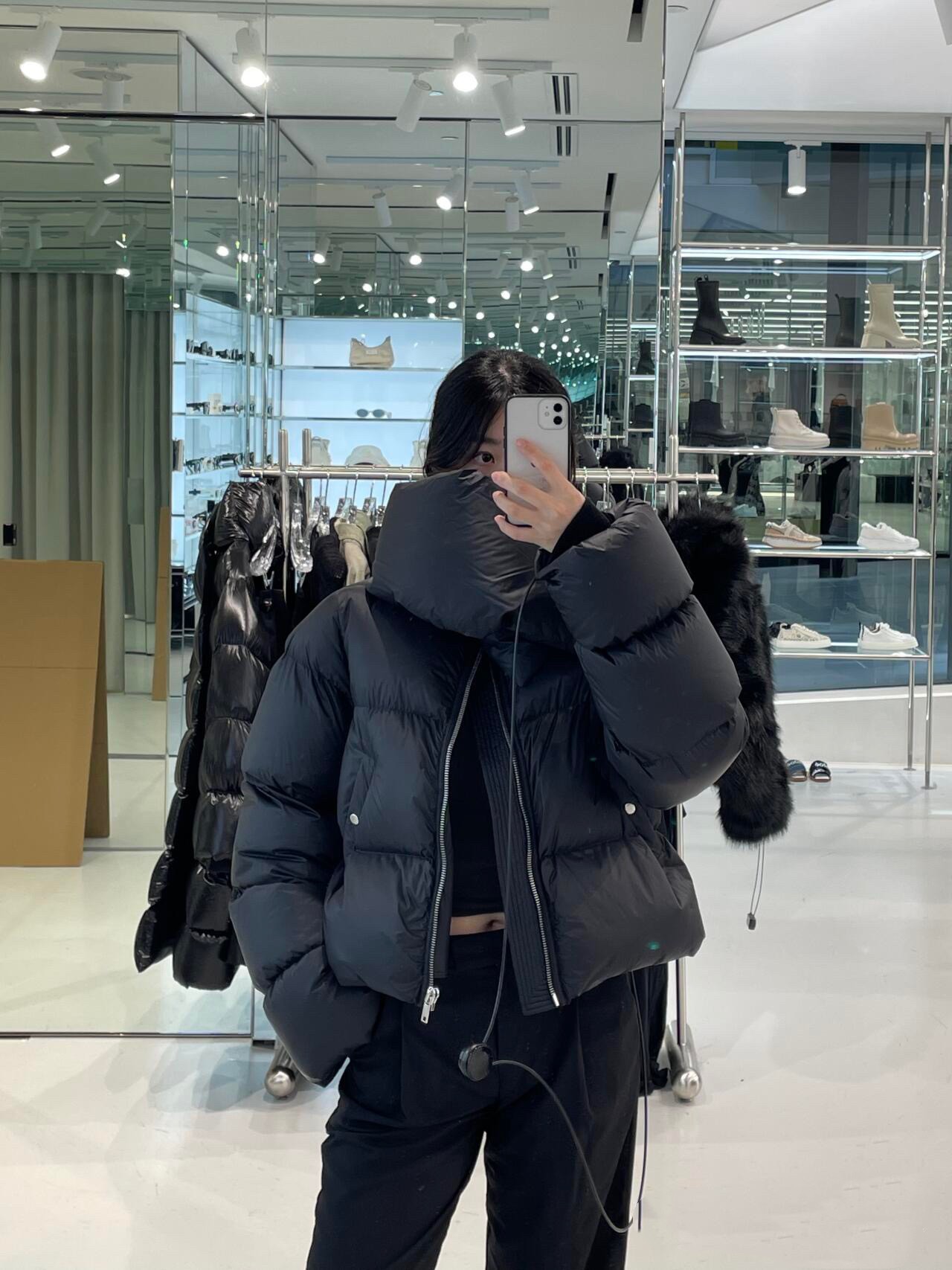 ❤️rick 围脖羽绒服！白鸭绒 SML 