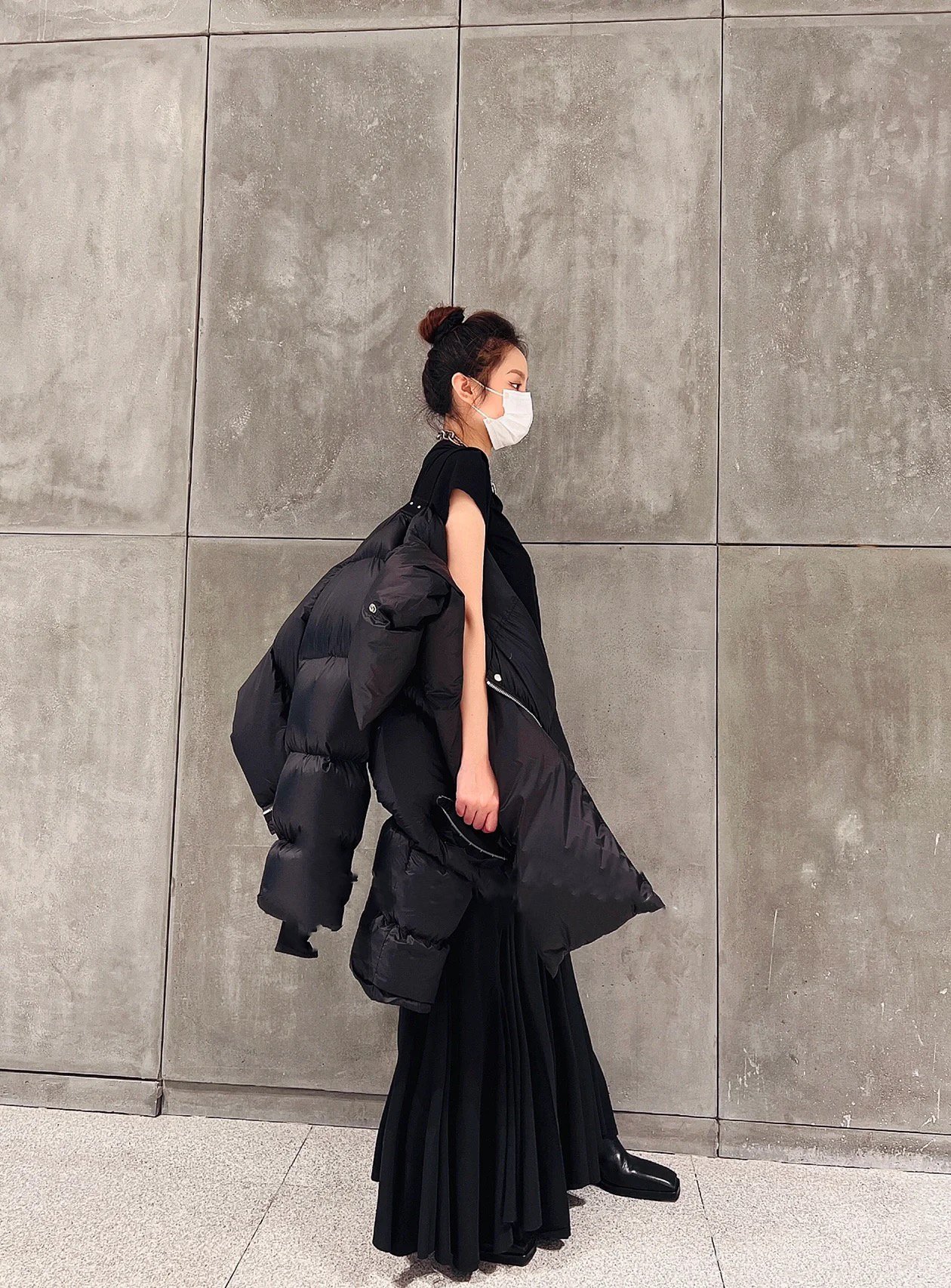 ❤️rick 围脖羽绒服！白鸭绒 SML 