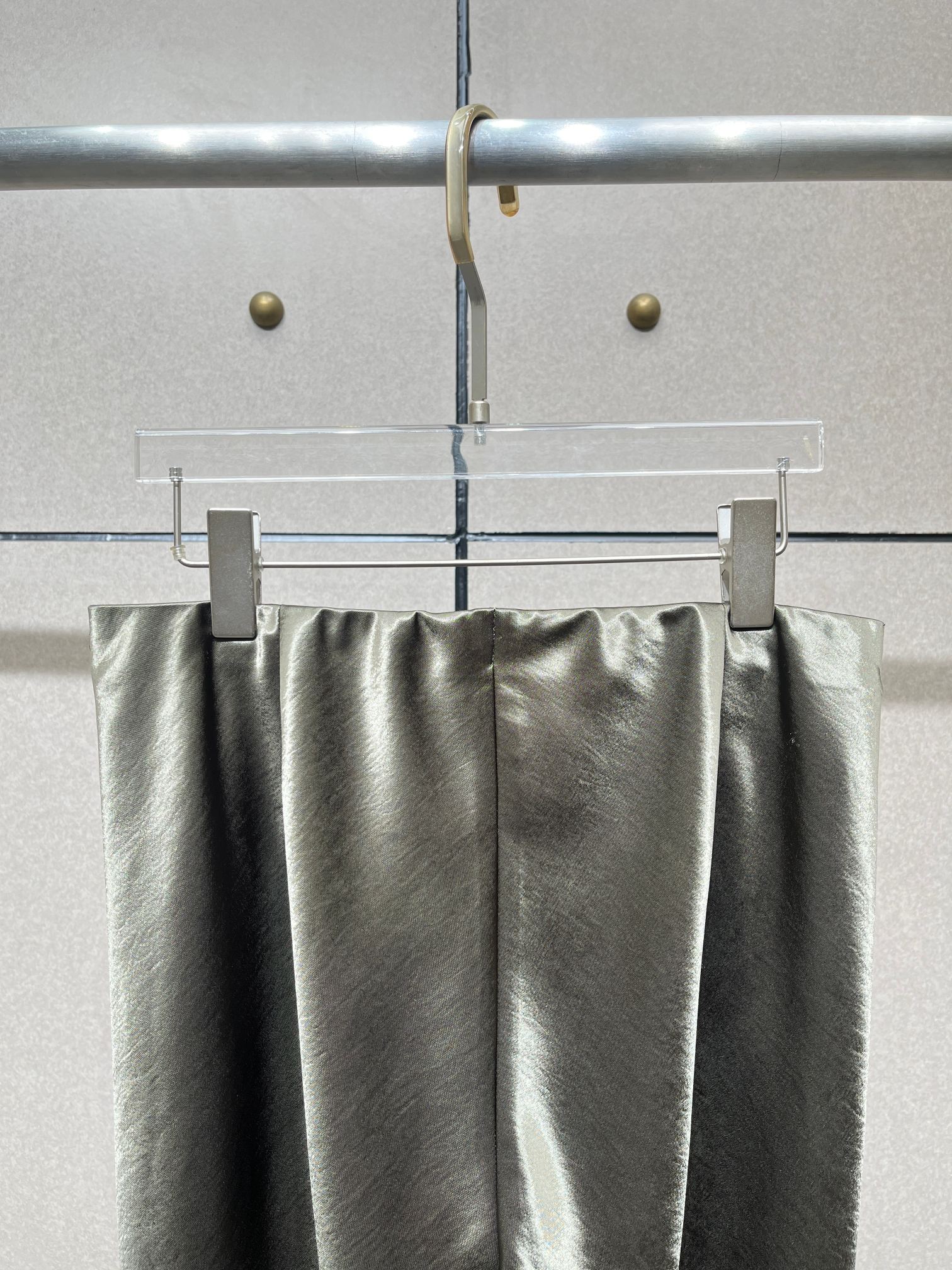 ♥️vinc＊缎面直筒裤！简约有质感！两色 SML