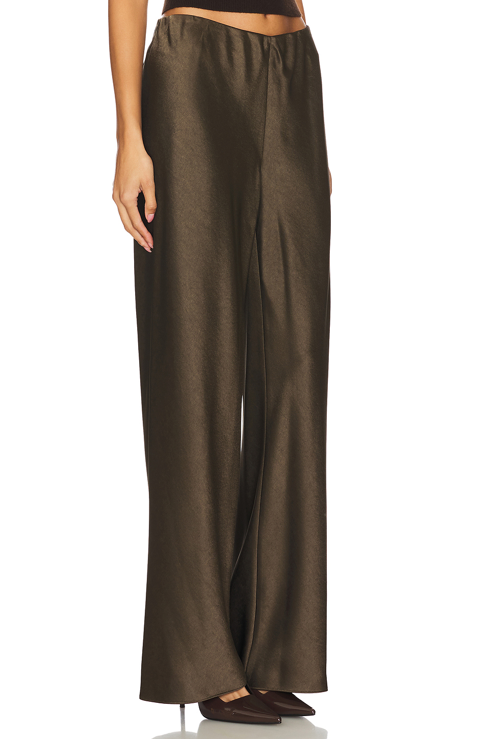 ♥️vinc＊缎面直筒裤！简约有质感！两色 SML