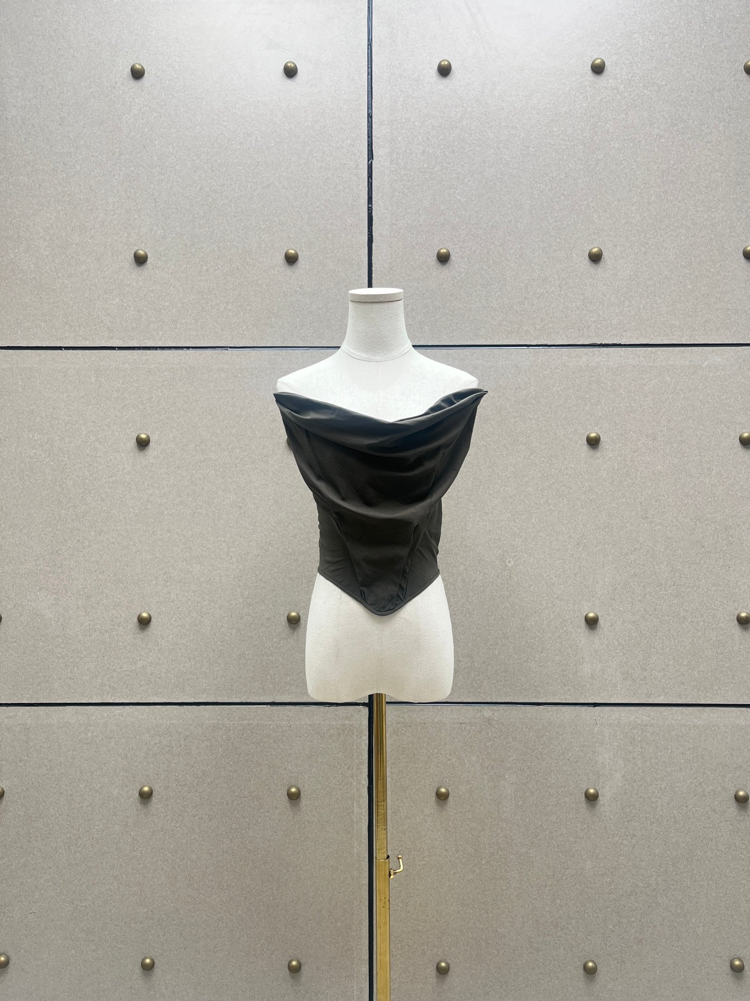 NO:319062,magda cotton fish bone folded breast top!  SML, alexander wang19860909magda 棉质鱼骨褶皱裹胸上衣！ SML,,alexander wang,Women's clothing