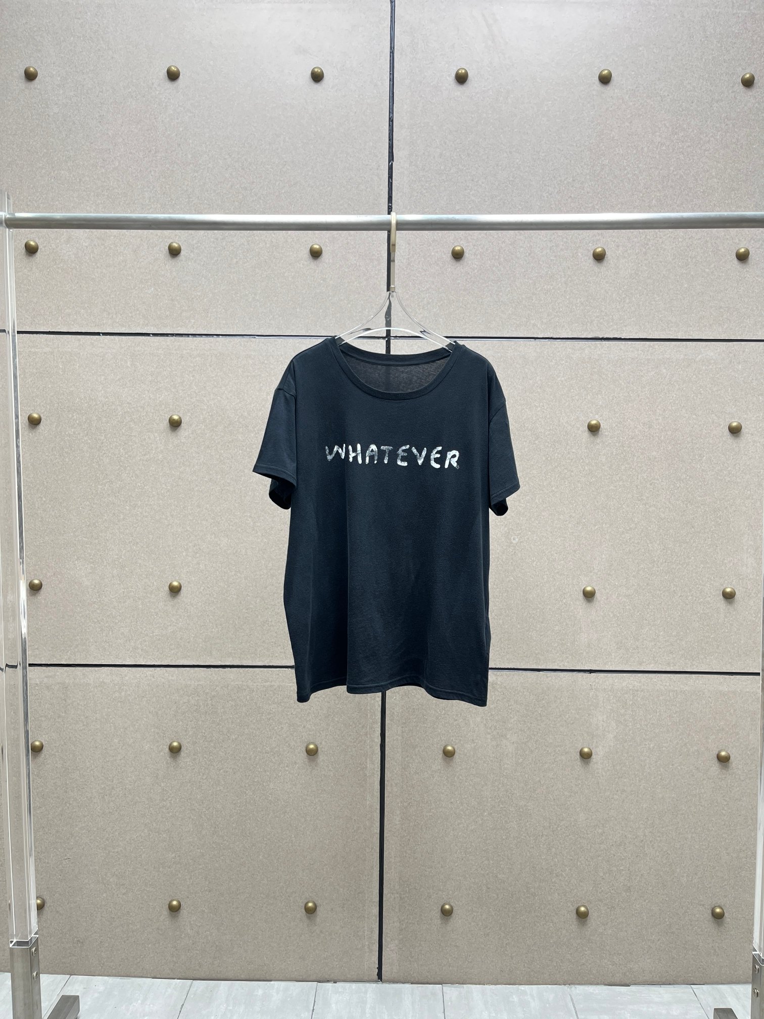 NO:319146,r 1* Washing water to make old letters T-shirt!  Cotton Tricolor, Tees, t-shirt,alexander wang19860909r 1*洗水做旧字母T恤！棉 三色,,tees，t-shirt,alexander wang,Women's clothing