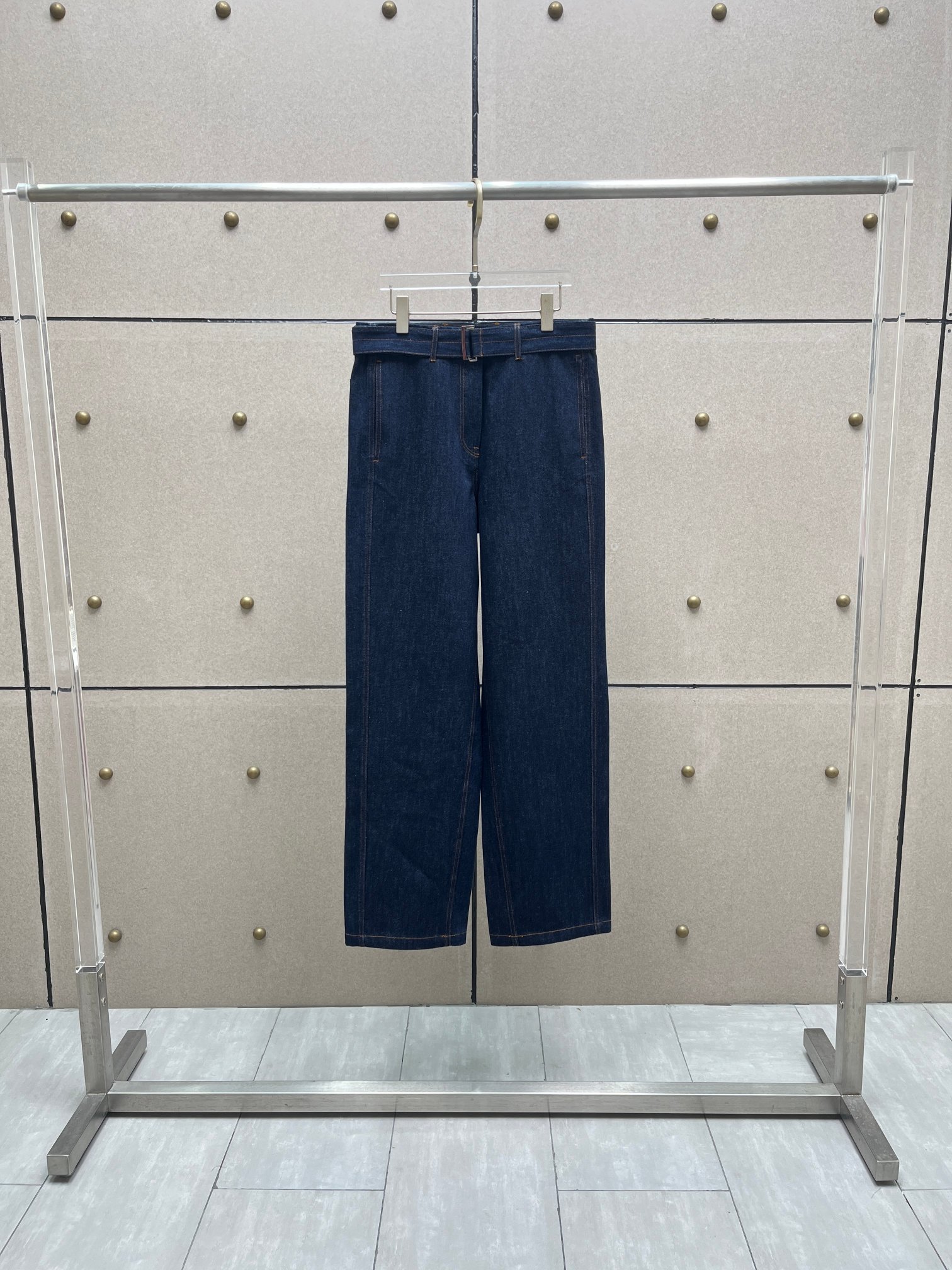 ♥️magda 腰带宽松牛仔裤！棉 SML