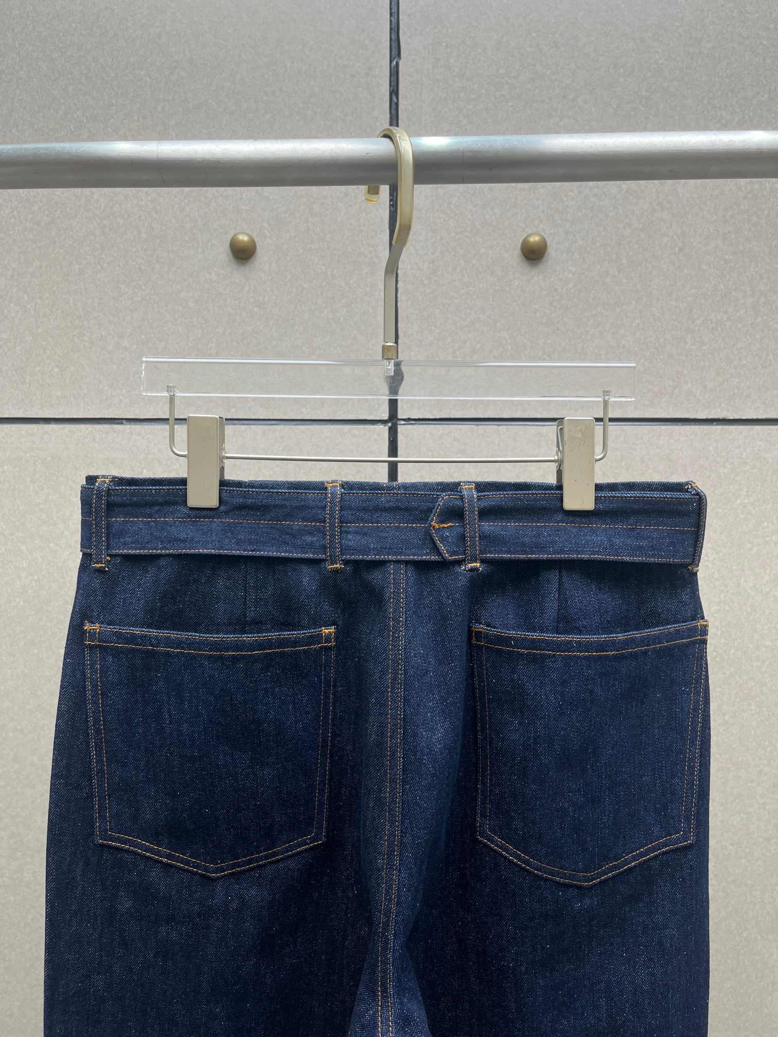 ♥️magda 腰带宽松牛仔裤！棉 SML