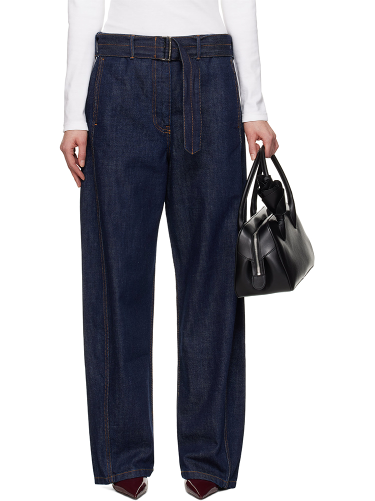 ♥️magda 腰带宽松牛仔裤！棉 SML