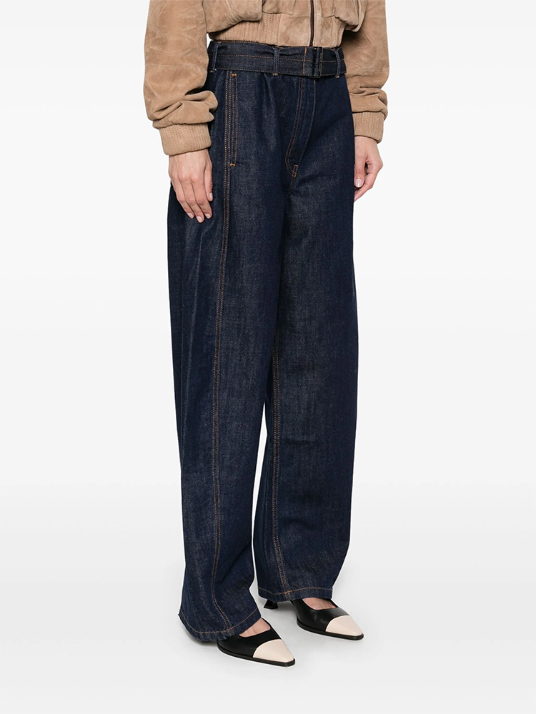 ♥️magda 腰带宽松牛仔裤！棉 SML