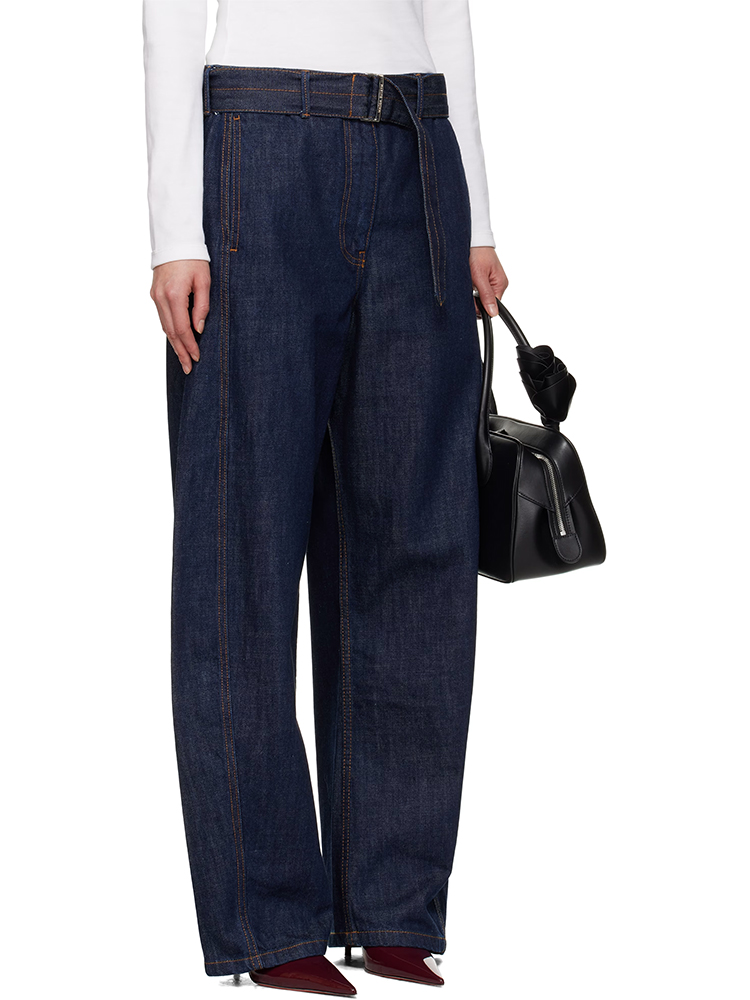 ♥️magda 腰带宽松牛仔裤！棉 SML