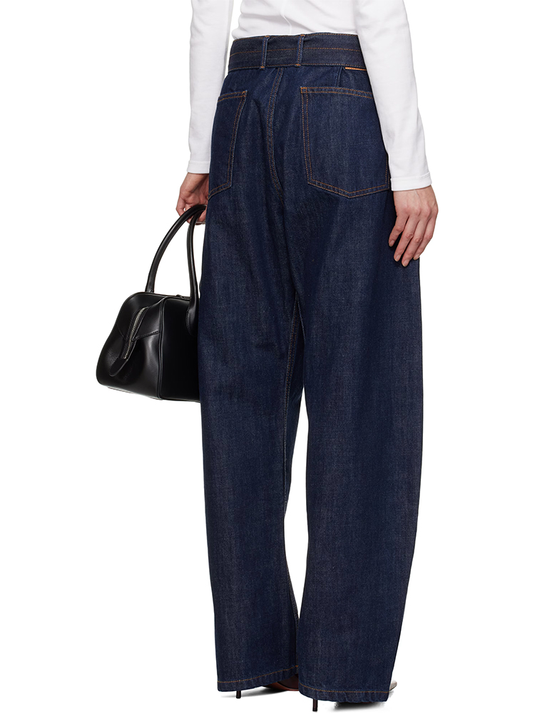 ♥️magda 腰带宽松牛仔裤！棉 SML