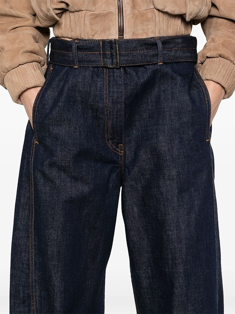 ♥️magda 腰带宽松牛仔裤！棉 SML